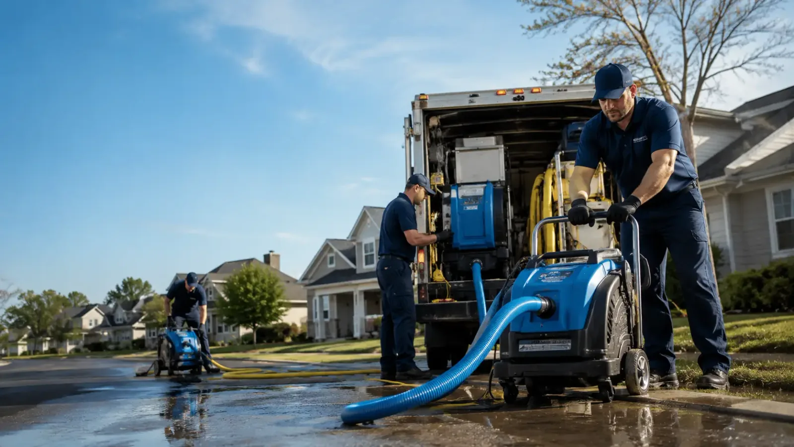 Flood Damage Cleanup in Center Point, WV